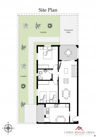 2 Bedroom Garden Apartment in Aristo Melania Center B