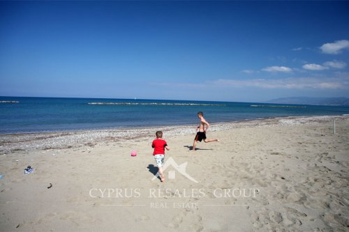 Having fun on the beach, Polis, Cyprus.