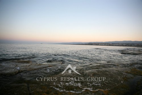 Dawn over Paphos coastline, Cyprus