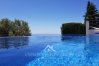 Infinity pool in Tala Melissovounou, Cyprus 