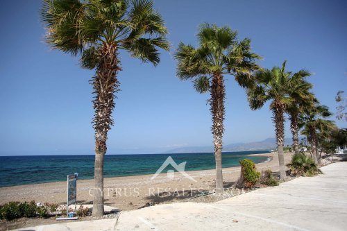 Sandy coast of Mediterranea in Neo Chorio