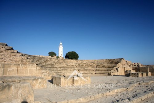 Paphos Lighthouse and Odeon amphitheatre