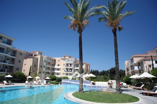 Elysia Park central swimming pool, Pafilia Developers, Kato Paphos, Cyprus 