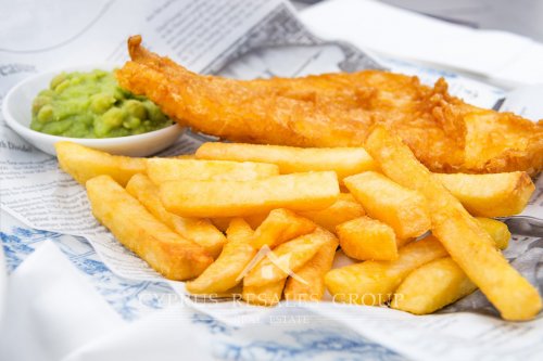 Santa Marina restaurant in Coral Bay serves some of the best fish and chips in Cyprus!